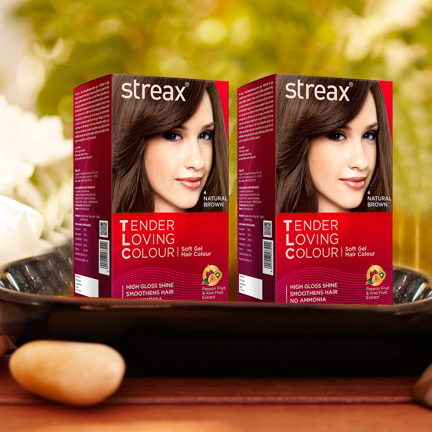 Streax Tender Loving Colour (TLC) Soft Gel Hair Color for Unisex