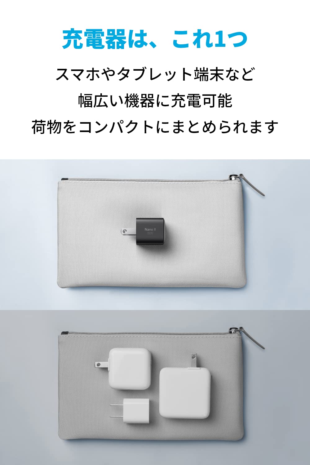 Amazon | Anker 711 Charger (Nano II 30W) (充電器 USB-C