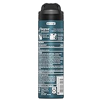 Vista 2 de Desodorante antitranspirante Degree Men MotionSense, spray seco, UltraClear negro + blanco, 3.8 onzas, paquete de 3