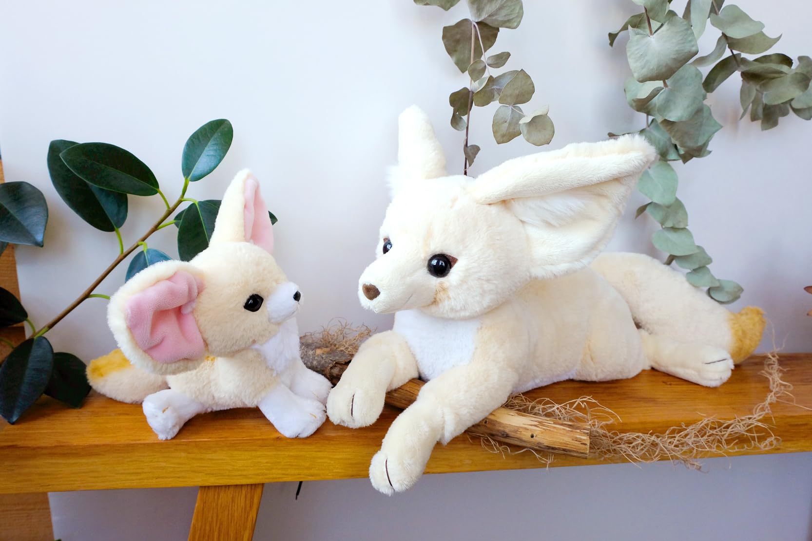 Amazon.co.jp: Sun Lemon P-9522 Knee Fennec Fox Animal Plush Animal