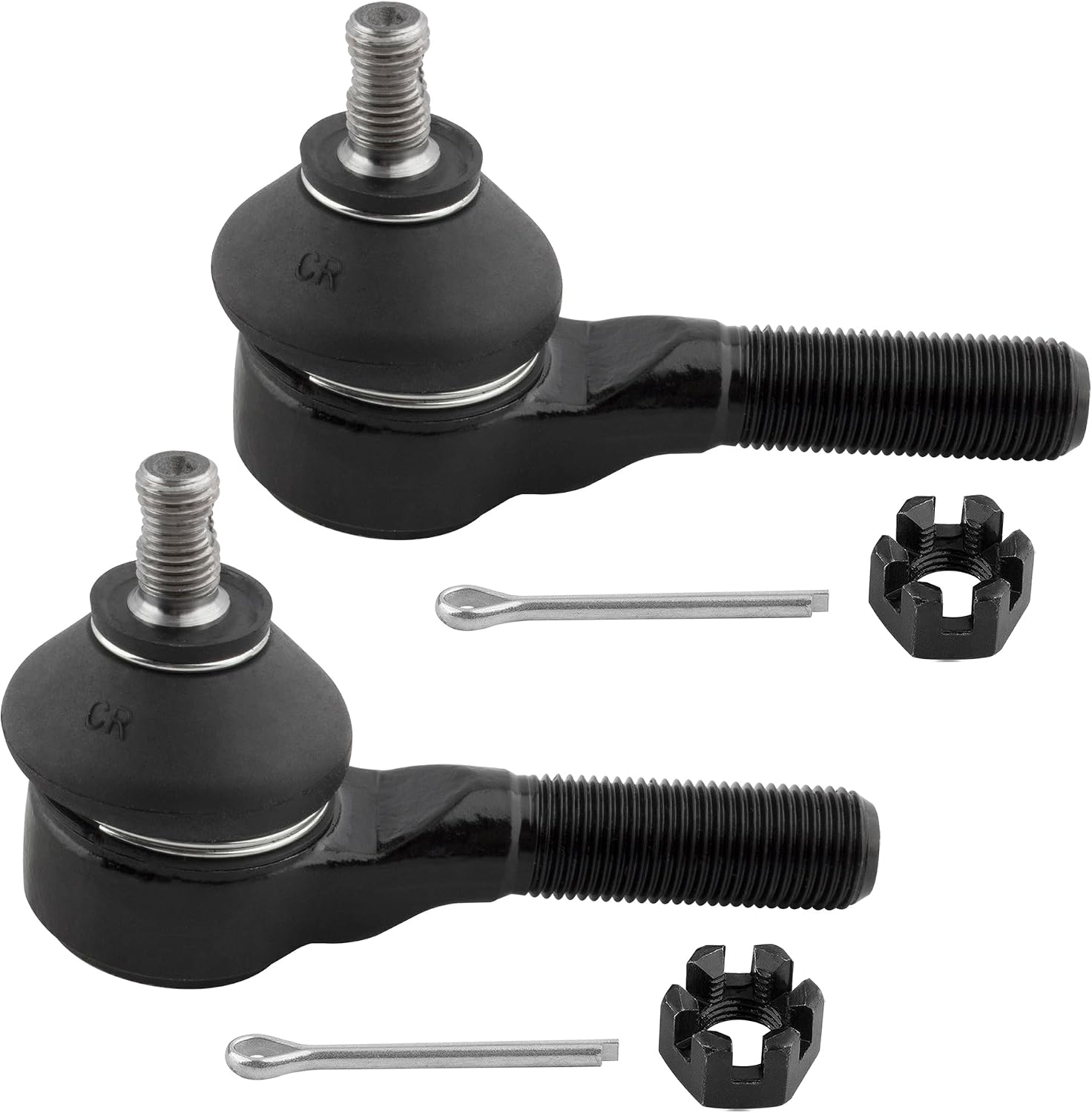 BOXI 4pcs Front Lower Ball Joints & Outer Tie Rods Fit for Mitsubishi Mighty Max 1990 1991 1992 1993 1994 1995 1996 / for Dodge Ram 50 1990 1991 1992 1993 - Fit 2WD Only | ES3156 K9346