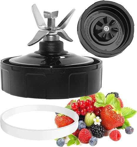 Piezas de repuesto para licuadora Ninja, 7 aletas Ninja Blender Blade para Ninja BN401 BN751 BN801 BL480 BL640 NN100-30 BL2012 32oz 24oz 18oz Copa