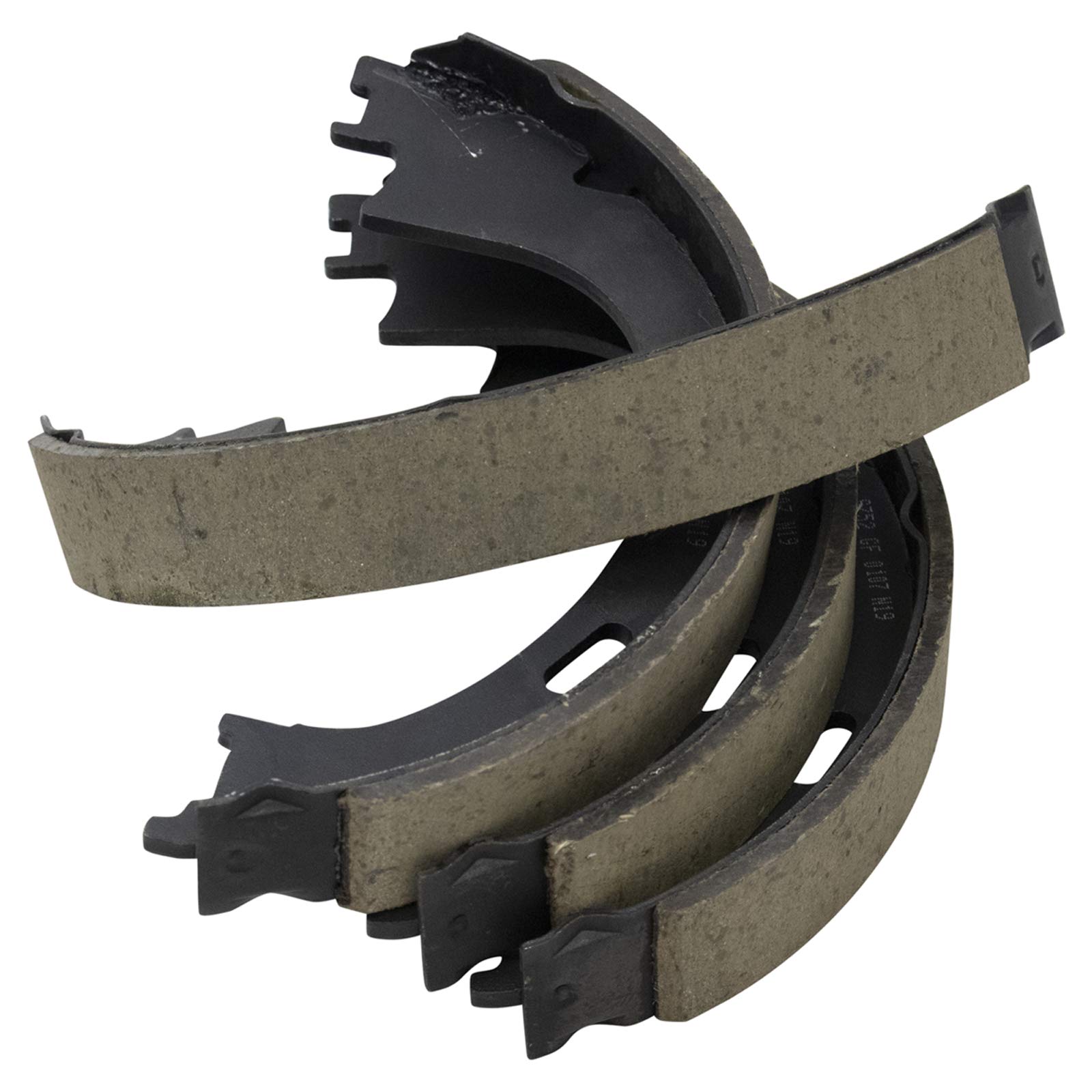 TRQ Rear Parking Brake Shoe Kit Set