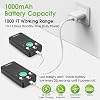 2 Pack Intercoms Wireless System for Home, Full Duplex Room to Room Communication Wireless Intercom for House, Garden, Garage, Upstairs, Business, Offices, 8 Volume Levels 4 Ringtones 1000 Feet Range