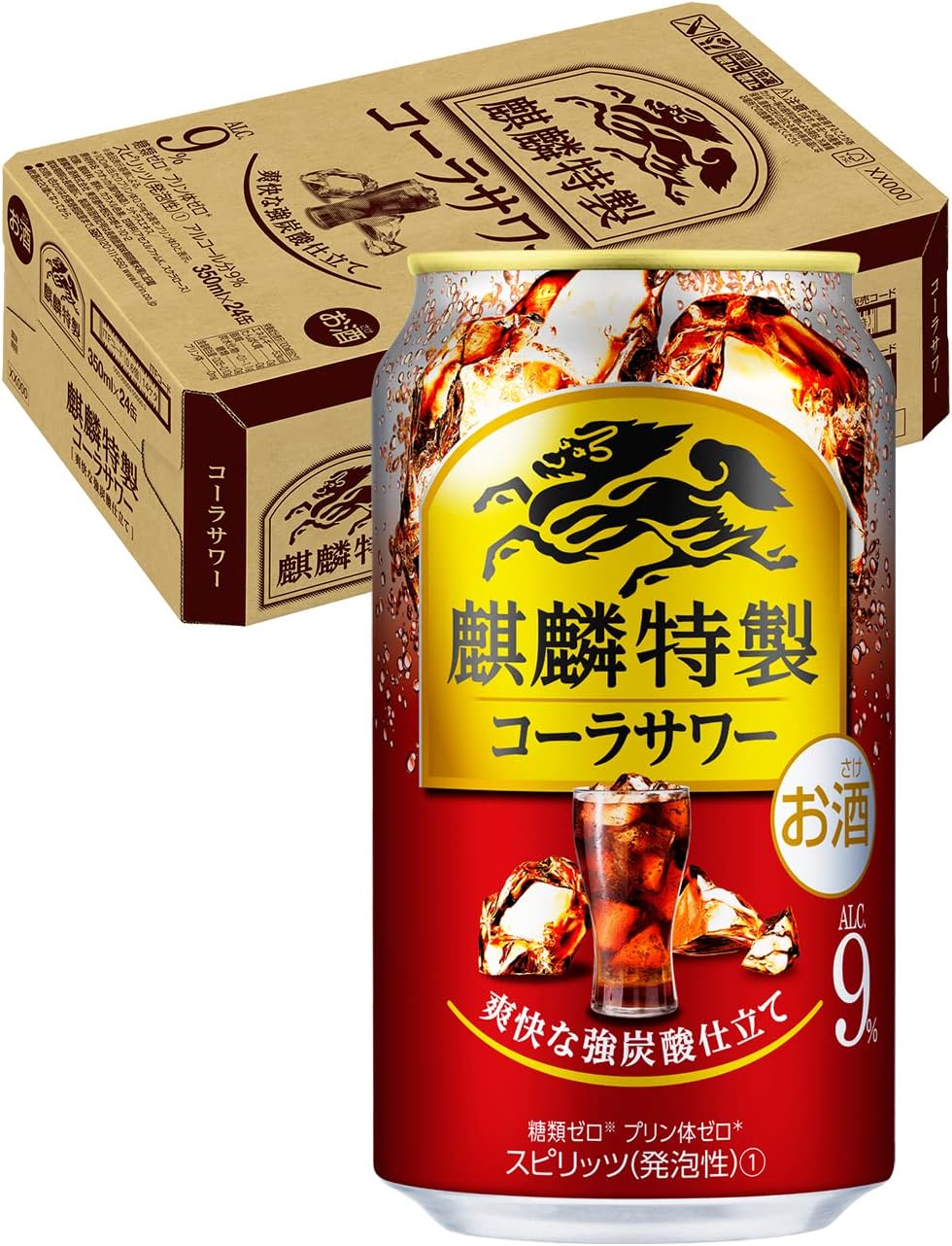Amazon Co Jp Chuhai Kirin Special Cola Sour 11 8 Fl Oz 350 Ml X 24 Bottles Food Beverages Alcohol