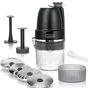4 in 1 Electric Cheese Grater Multifunctional Food Processing Machine Labor-Saving Potato Shredder Home Kitchen Vegetables Chopper Suitable