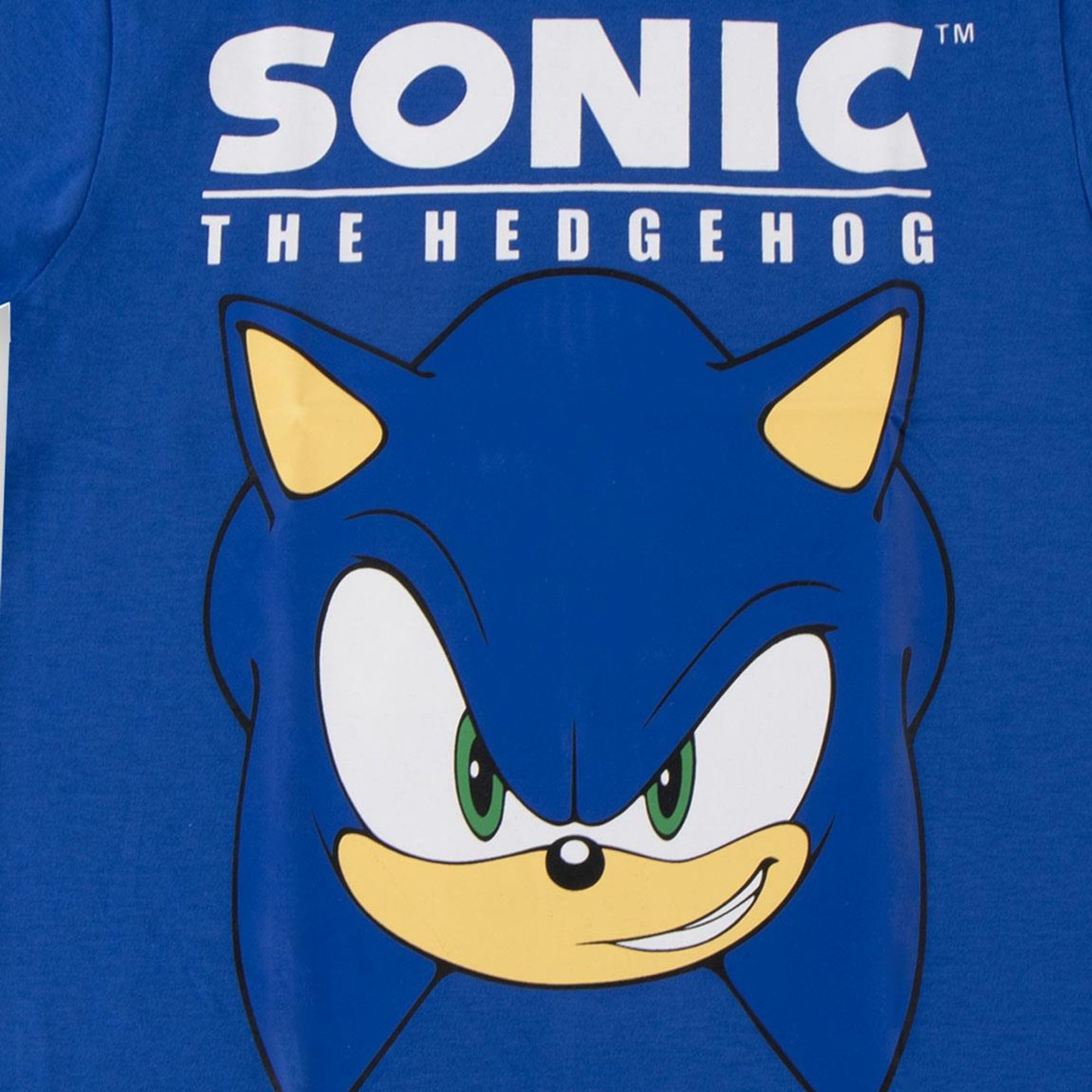 Camiseta Sonic Manga Corta para Niños y Niñas - Camiseta Infantil Chase Transpirable, Suave y Cómoda, Ropa para Verano, Uso Diario y Excursiones — view 3