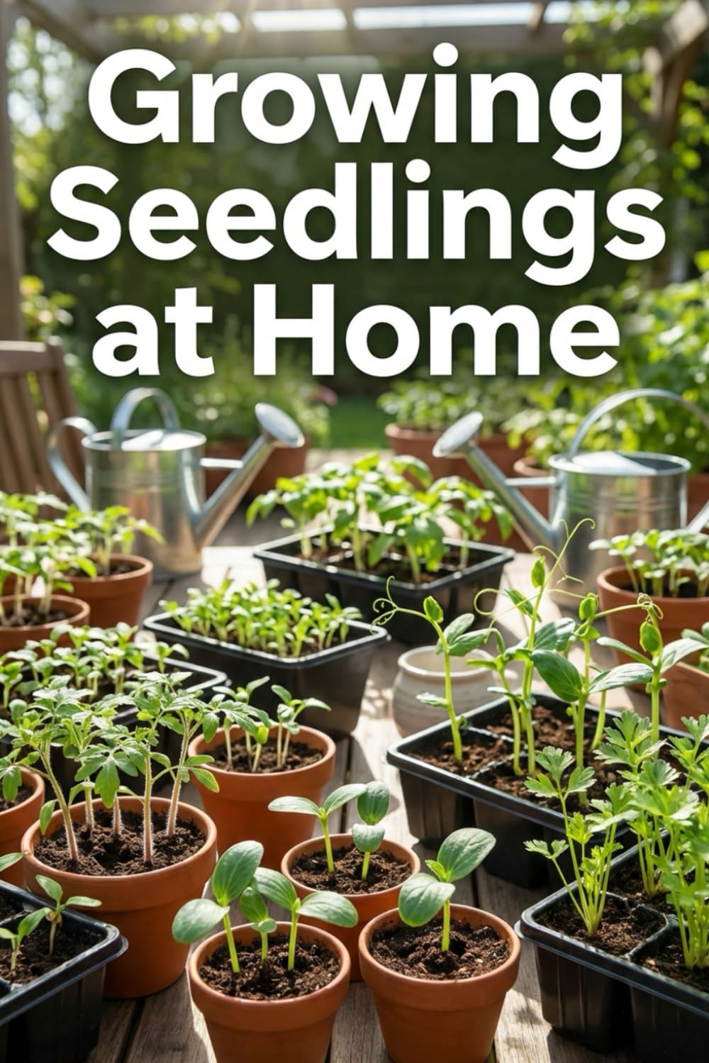 Growing Seedlings at Home: The Complete Guide to Growing Seedlings: Step-by-Step Instructions, Tips, and Mistakes to Avoid for Strong, Healthy Plants