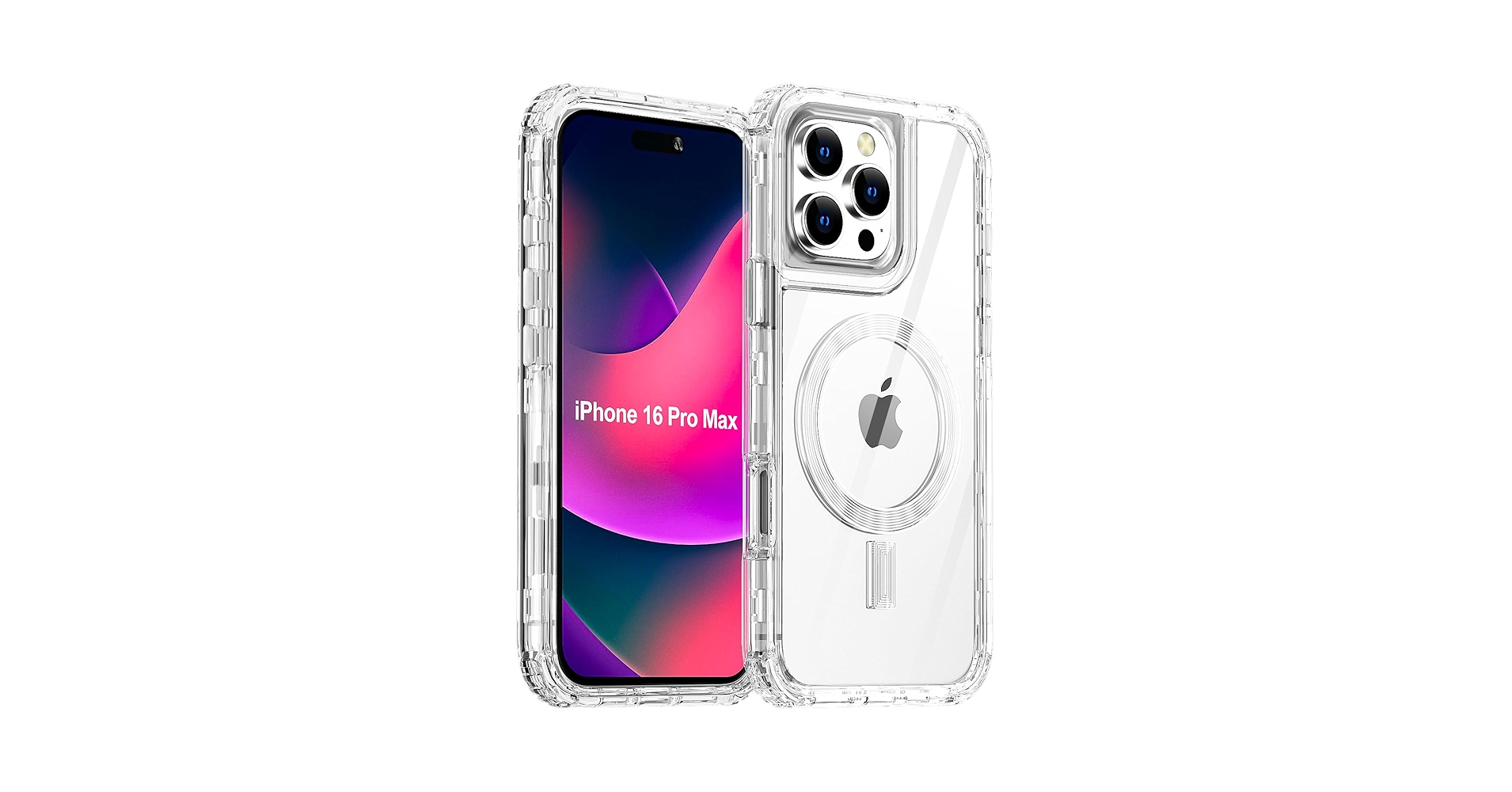Amazon.com: AICase for iPhone 16 Pro Max Case,Clear Built for