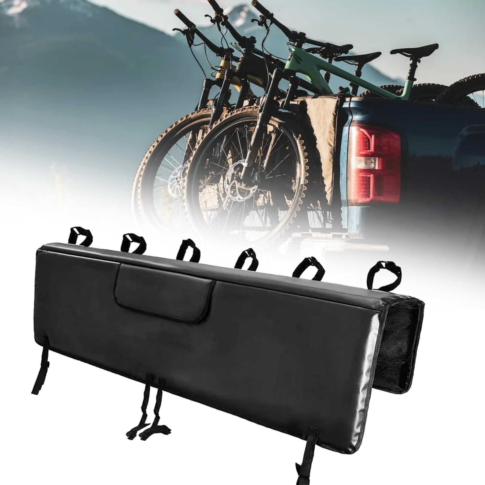 ouyanglong Bike Tailgate pad, 52" Pickup Truck Bike Tailgate Protector