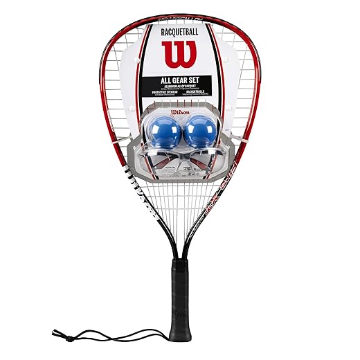 Wilson Racquetball All Gear Set