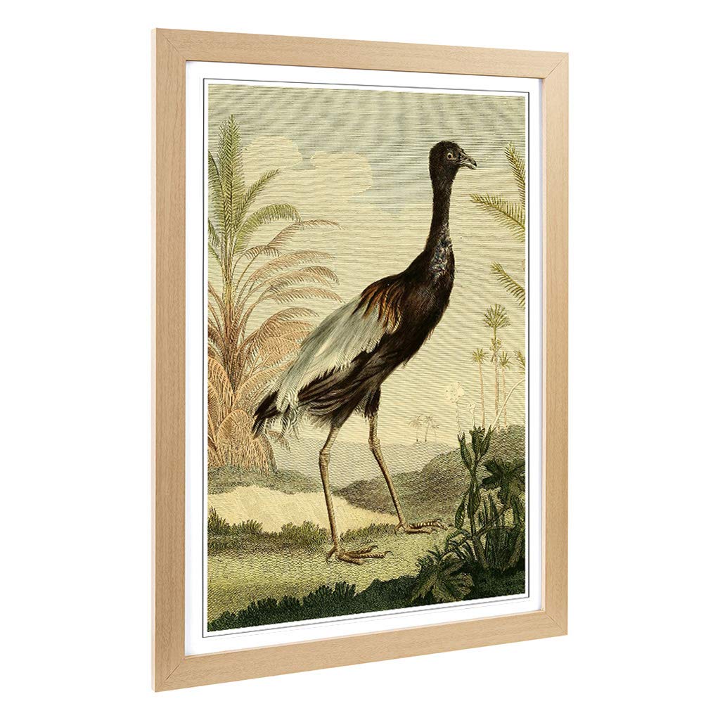 Big Box Art Framed Print of Vintage Charles R Ryley Trumpeter Design | Wall Art Picture | Home Decor for Kitchen, Living Room, Bedroom, Hallway, Oak, A2 / 24.5x18 Inch / 62x45cm