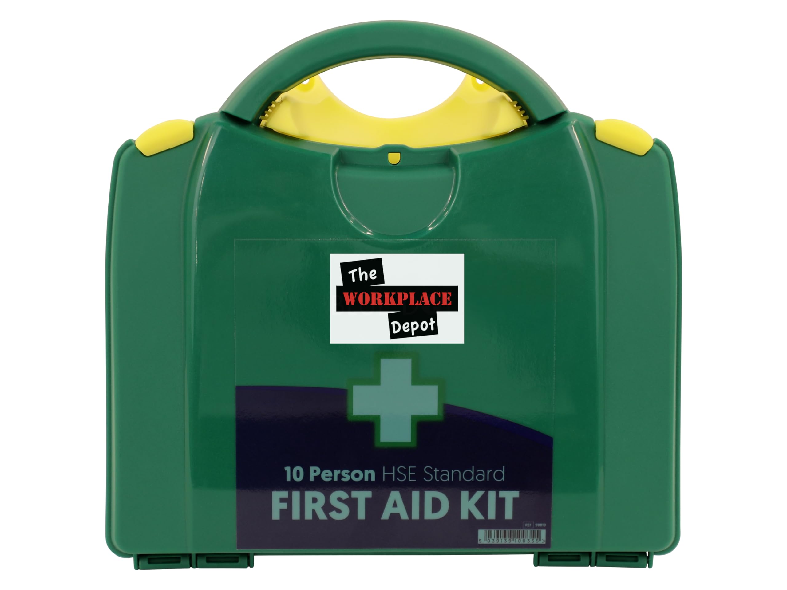 The Workplace Depot Statutory First Aid Kit, 10 Person, HSE Compliant