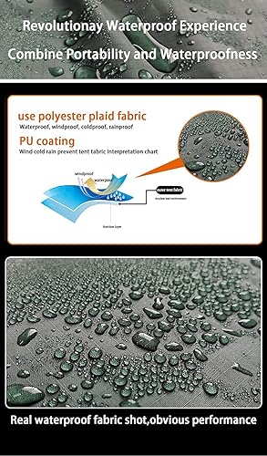 Miniatura 9 de Camppal MT057 - Tienda de campaña profesional de cuatro estaciones para dos personas