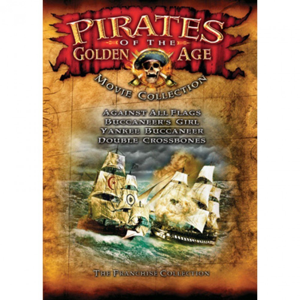 Pirates of the Golden Age Movie Collection (Against All Flags / Buccaneer's Girl / Yankee Buccaneer / Double Crossbones) [DVD]