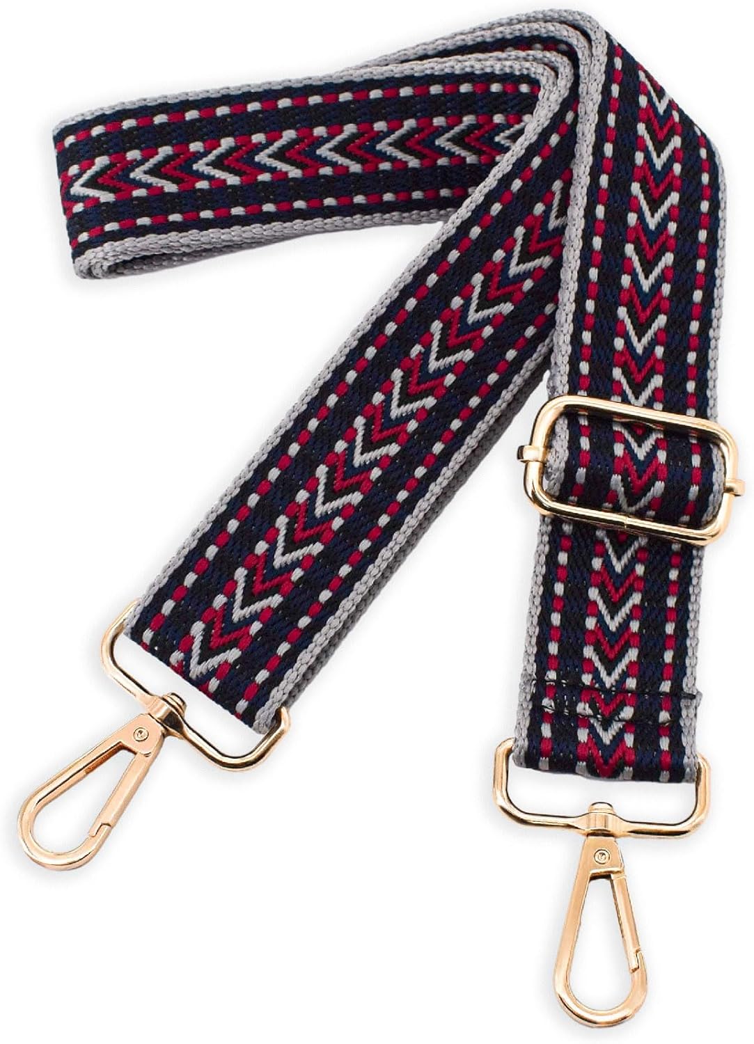 Geldbörsengurt Jacquard - Verstellbarer Crossbody Gurt Für Handtaschen & Geldbeutel