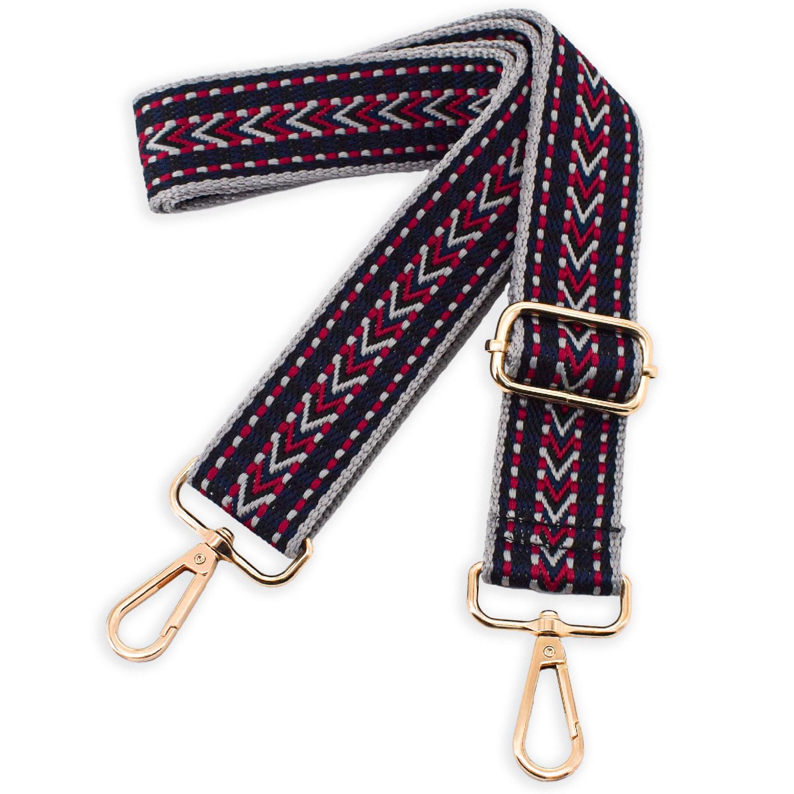 Wide Crossbody Straps Replacement for Purses, Belts & Luggage - Adjustable, Extender for Women