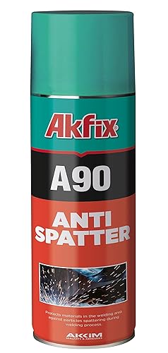 Miniatura 9 de Akfix A90 - Protector universal contra salpicaduras - Accesorios de soldadura, spray antisalpicaduras no inflamable para boquilla, punta y soldadura