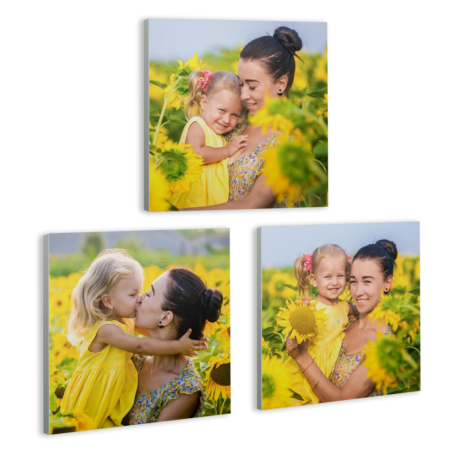 Amazon.com: MIXPIX Сustom Photo Tiles Mixtiles 8x8 inch – Set of 3