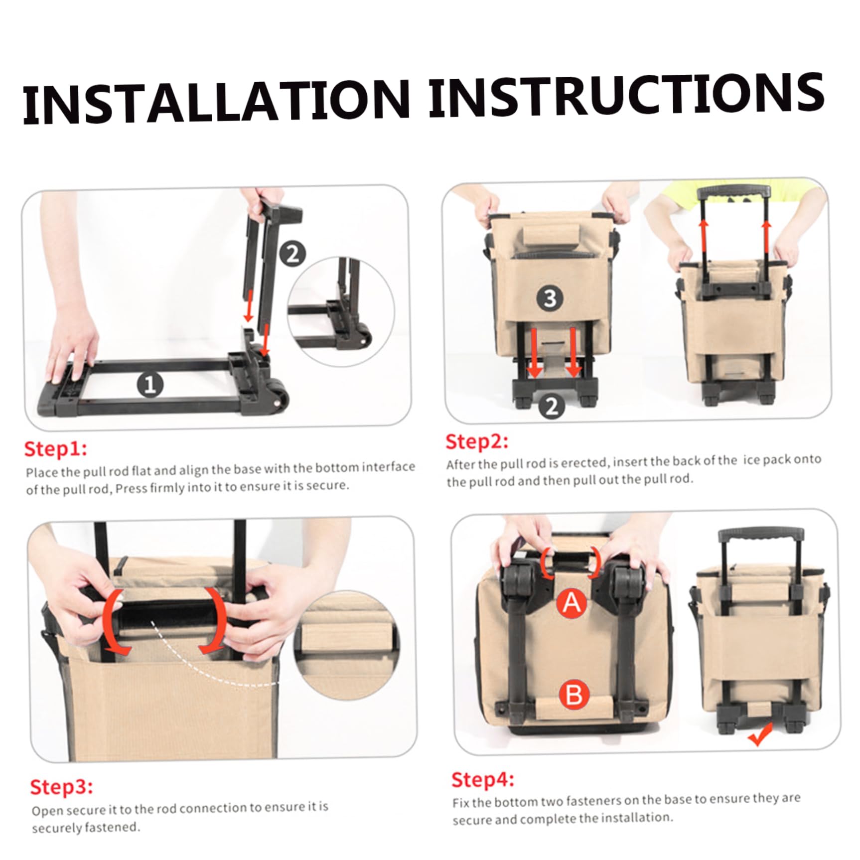 35L Kühltasche Mit Rädern - Isolierte Transportbox Für Camping, Picknick & Outdoor