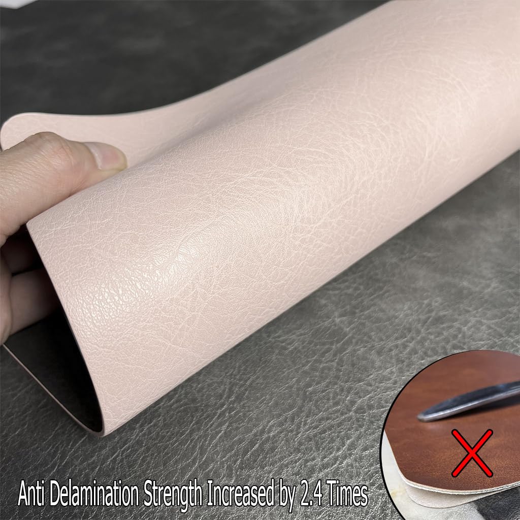 Table Placemats Set of 6, Faux Leather Effect Table Mats for Table 6, Washable-Waterproof-Heat Resistant Dinner Placemats - Image 3