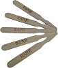 KingSeal 500 Count 3.5 Inch Natural Birch Wood Steak Markers, Heat Stamped, Rare, Eco Friendly, Bulk Pack - 1 Box of 500