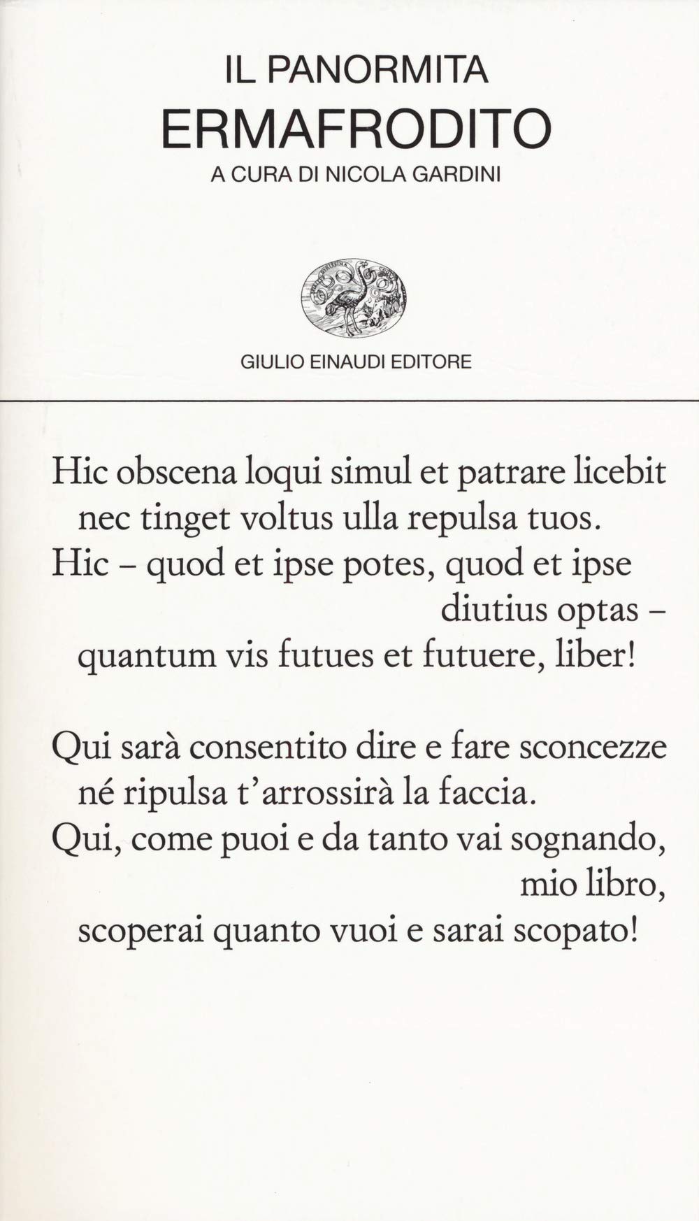 Ermafrodito (Collezione di poesia)