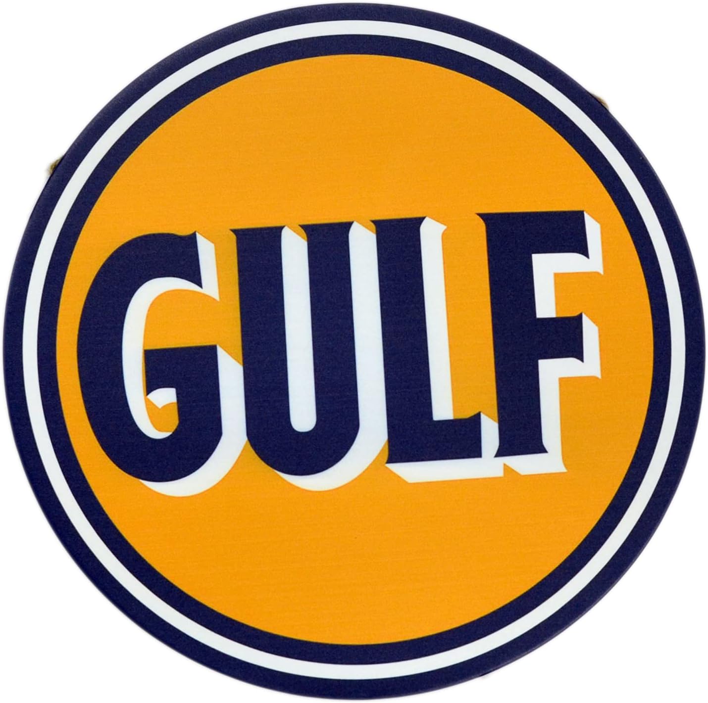 Oil Gas ラウンドデザイン サインボード 看板 カフェ レストラン 店舗 車庫 ガレージ おしゃれ ビンテージ インテリア Avsb 562 憧れ