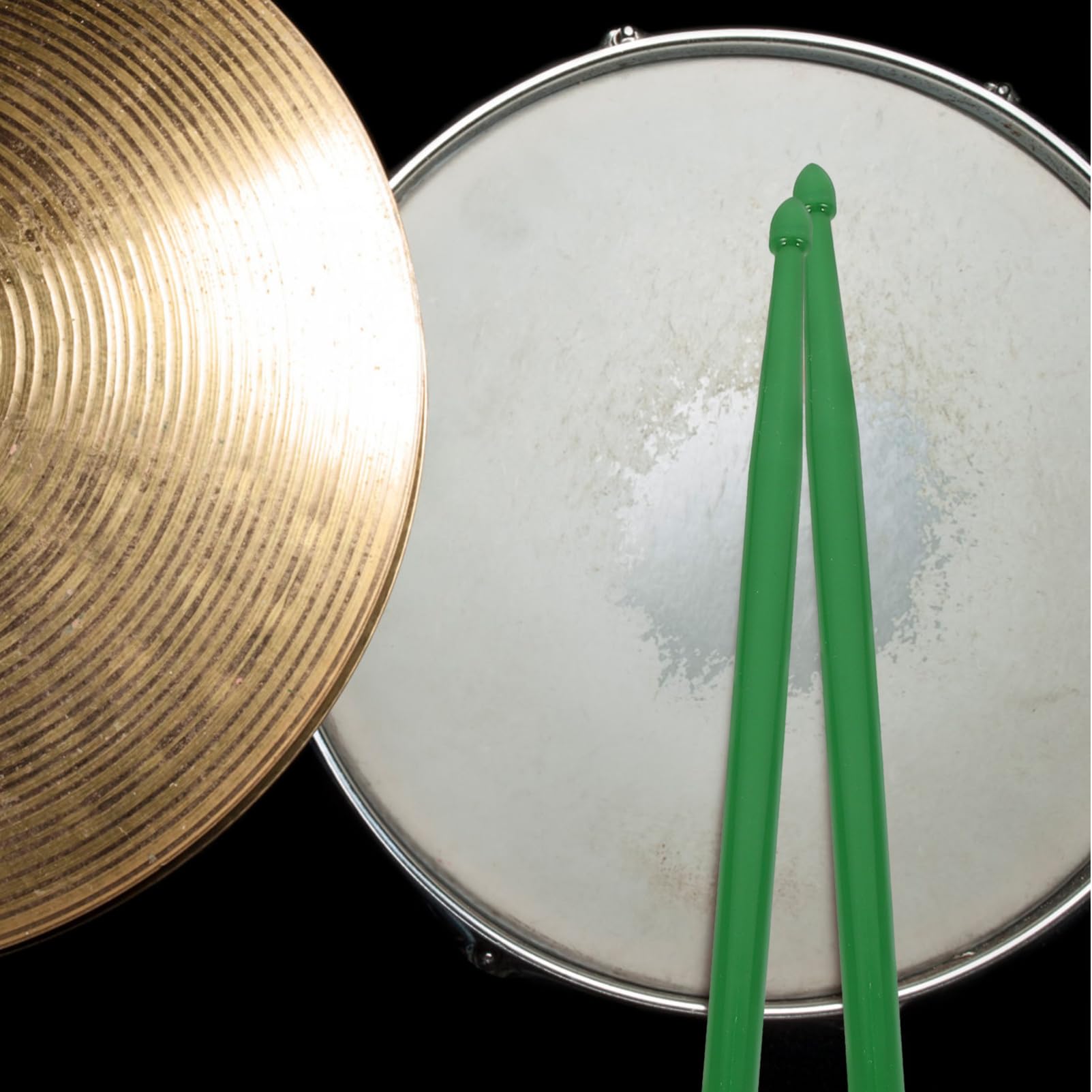ABOOFAN 2pares Baquetas De Percusión Dobles De Coloridas Para Batería Accesorios Musicales Duraderos Para Instrumentos De Percusión Para Diversos Estilos De Música