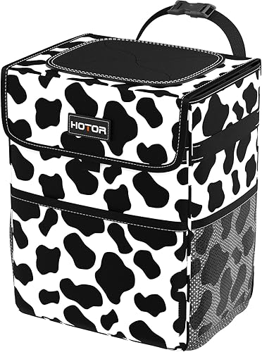 HOTOR Basurero para automóvil organizador de automóvil a prueba de fugas y bolsa de almacenamiento para la parte traseradelanteraconsola de