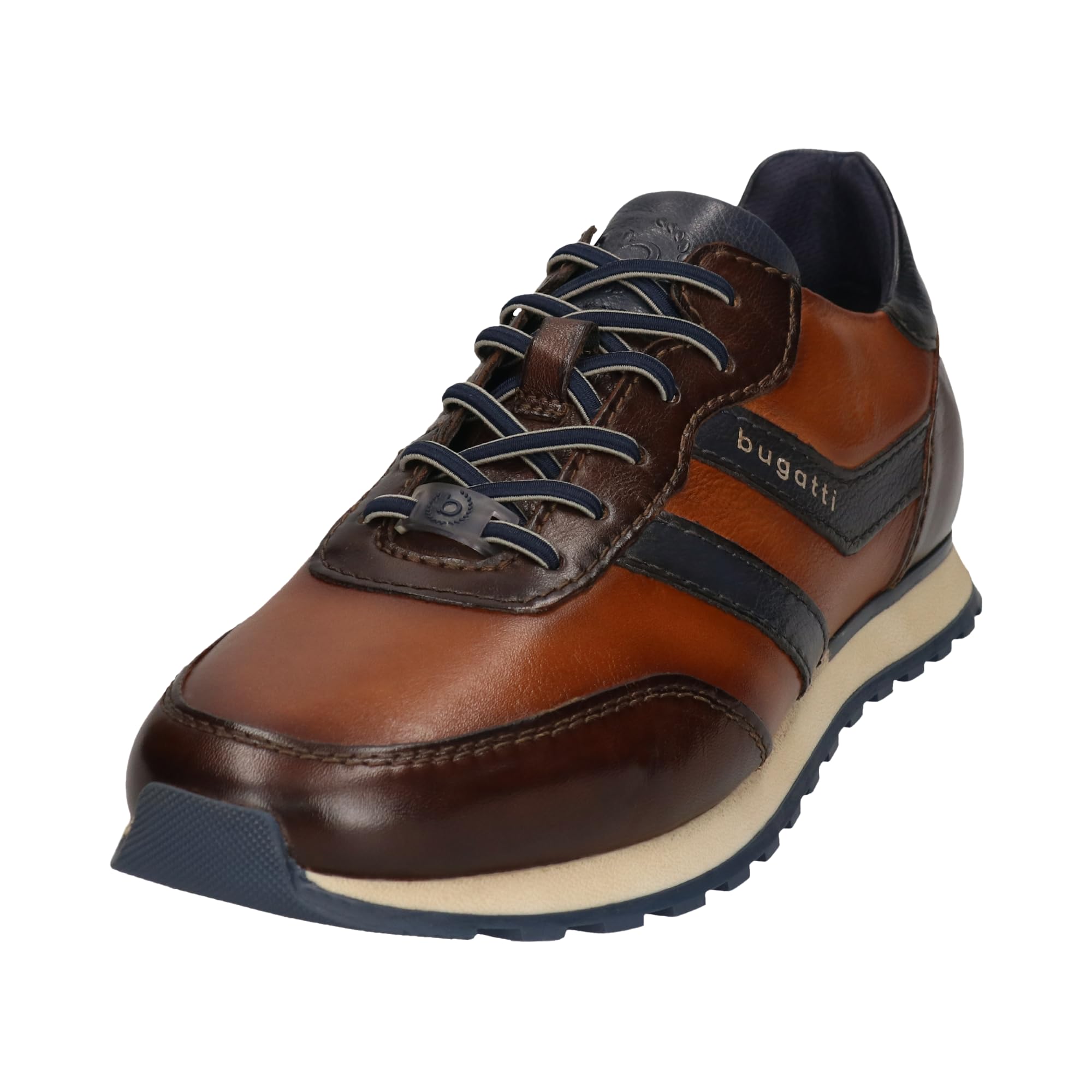 bugatti Men's 332-ARX05 Low Shoes, Dark Brown/Cognac, 43 EU, Dark Brown Cognac, 9 UK