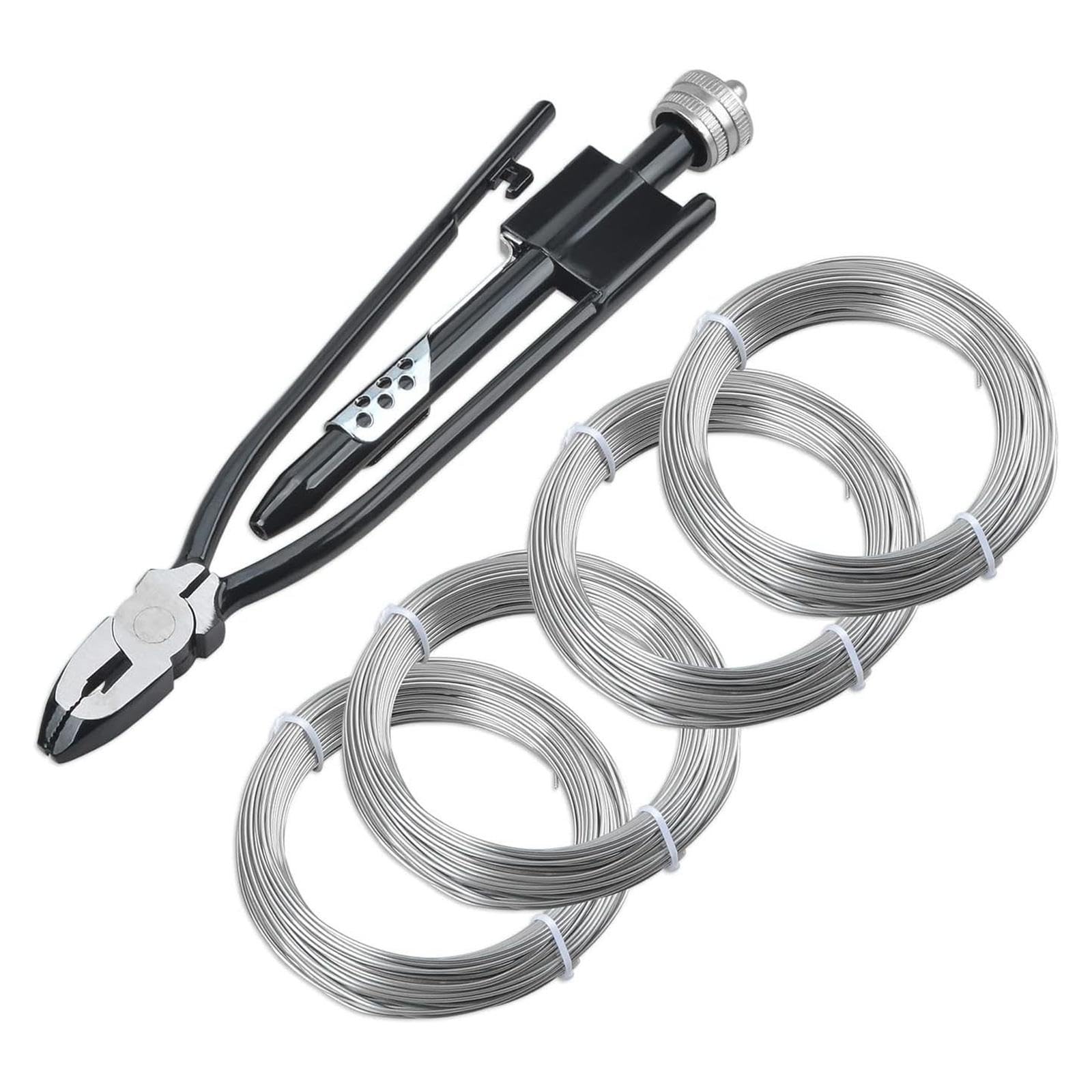 Fil de sécurité robuste Sharplace pince de torsion 9 po contre desserrage mécanique