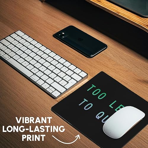 Miniatura 6 de 3D Rose - Alfombrilla de mouse con acabado mate, 8 x 8 pulgadas, color verde y morado claro