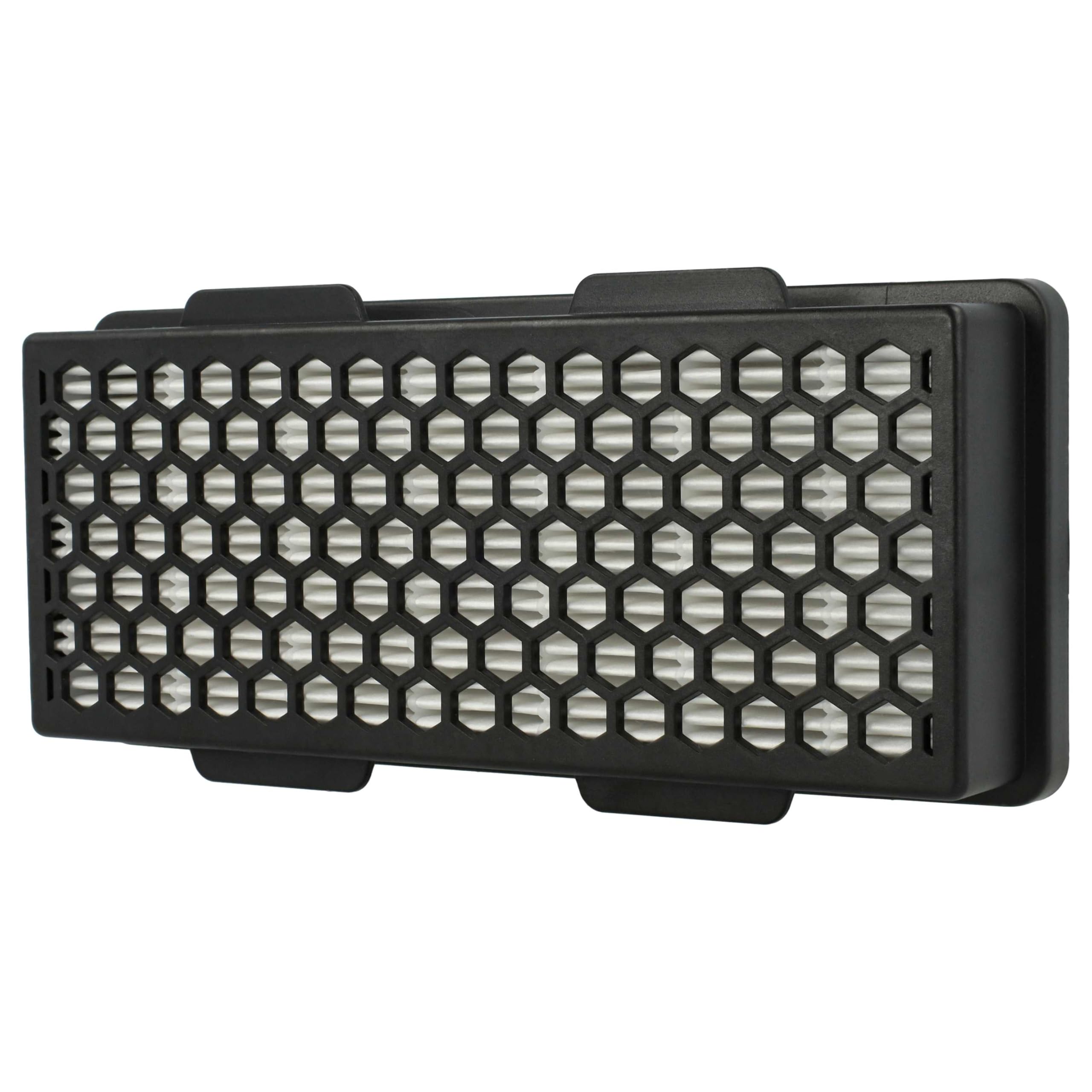 vhbw 2 x filtr do odkurzacza kompatybilny z Samsung SC15F30, SC15F30WB, SC15F30WA, SC08F60, SC15F30WD, SC15F30WC - filtr HEPA czarno-biały