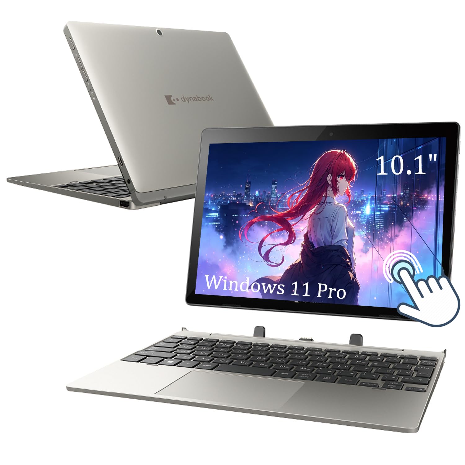 Toshiba Dynabook K50 2-in-1 Touchscreen Laptop, 10.1