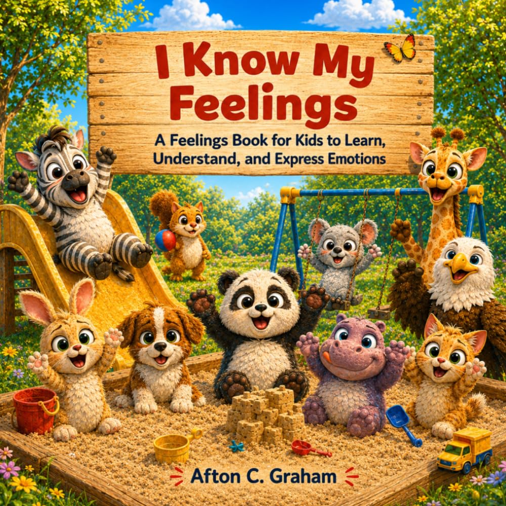 I Know My Feelings: A Feelings Book for Kids to Learn, Understand, and Express Emotions