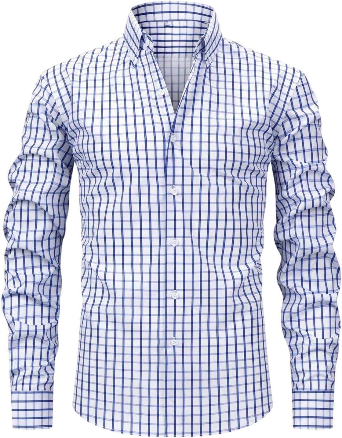 HJINGSUN Plaid Shirt Men Oktoberfest Oktoberfest German Shirts | Oktoberfest Shirts for Men German Lederhosen Shirt Original Bavarian Long Sleeve Button Down Tops for Lederhosen Outfit