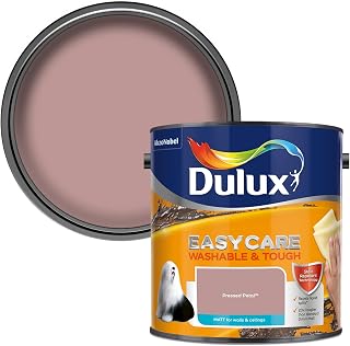Dulux Easycare Washable & Tough Matt Emulsion Paint - Pressed Petal - 2.5L