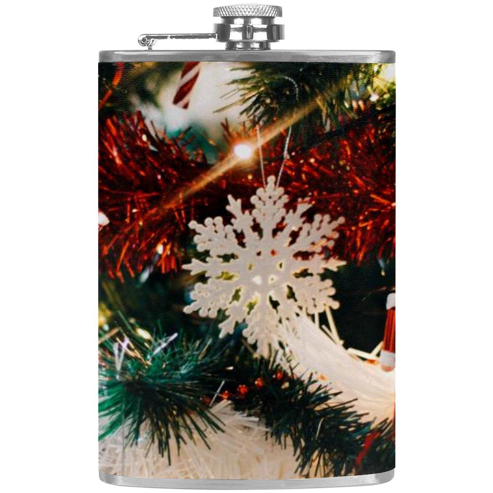 Flasque pour liqueur avec entonnoir portable flasque de poche verte pour camping et fête