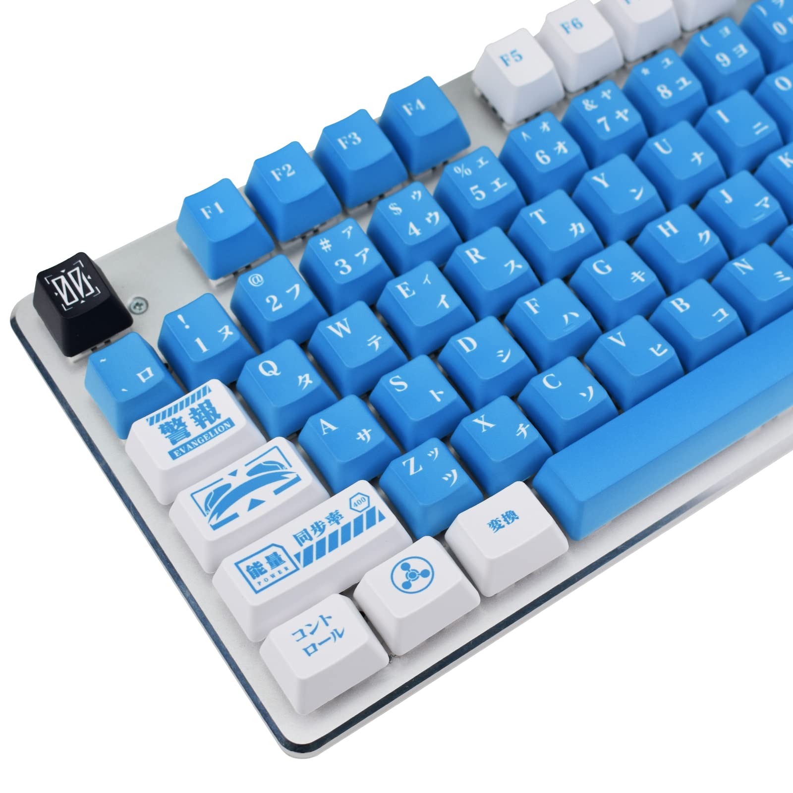 Buy Keycaps Lilith, MOLGRIA 125 Set Blue and White Keycaps for Gaming