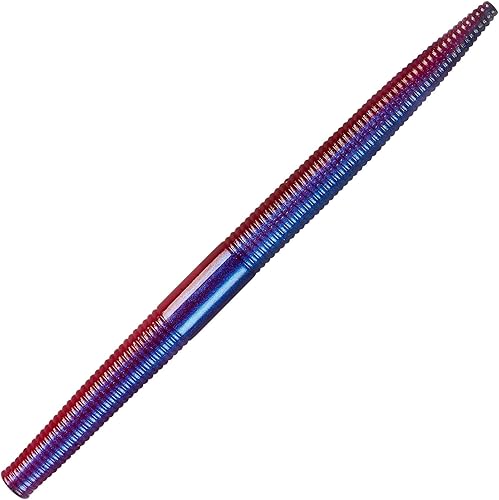 YUM Dinger Señuelo de Gusano Clásico para Pesca de Róbalo de Plástico Suave para Todos los Usos - Great Texas Rigged, Wacky Style, Carolina Rigged,