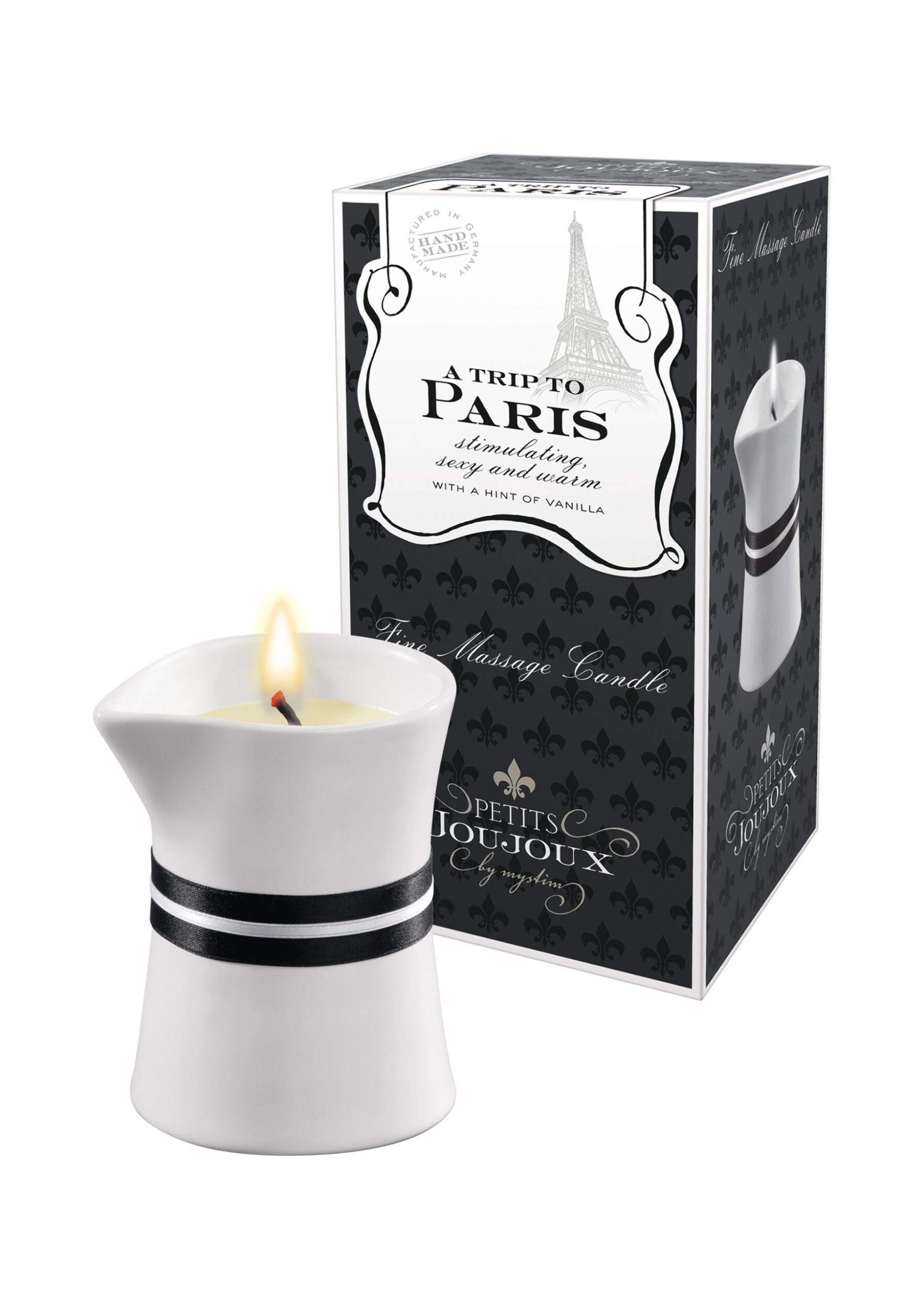 Massage Kerze - Petits JouJoux Massage Candle Paris 120 gr, Clear 4