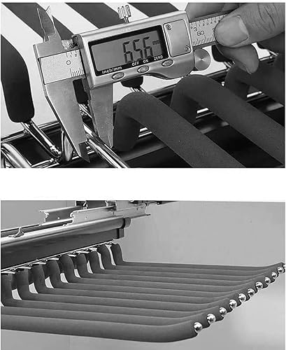 Miniatura 6 de Barra extensible extraíble para armario, soporte organizador de ropa ajustable, perchero extraíble con amortiguador, soporte extensible para