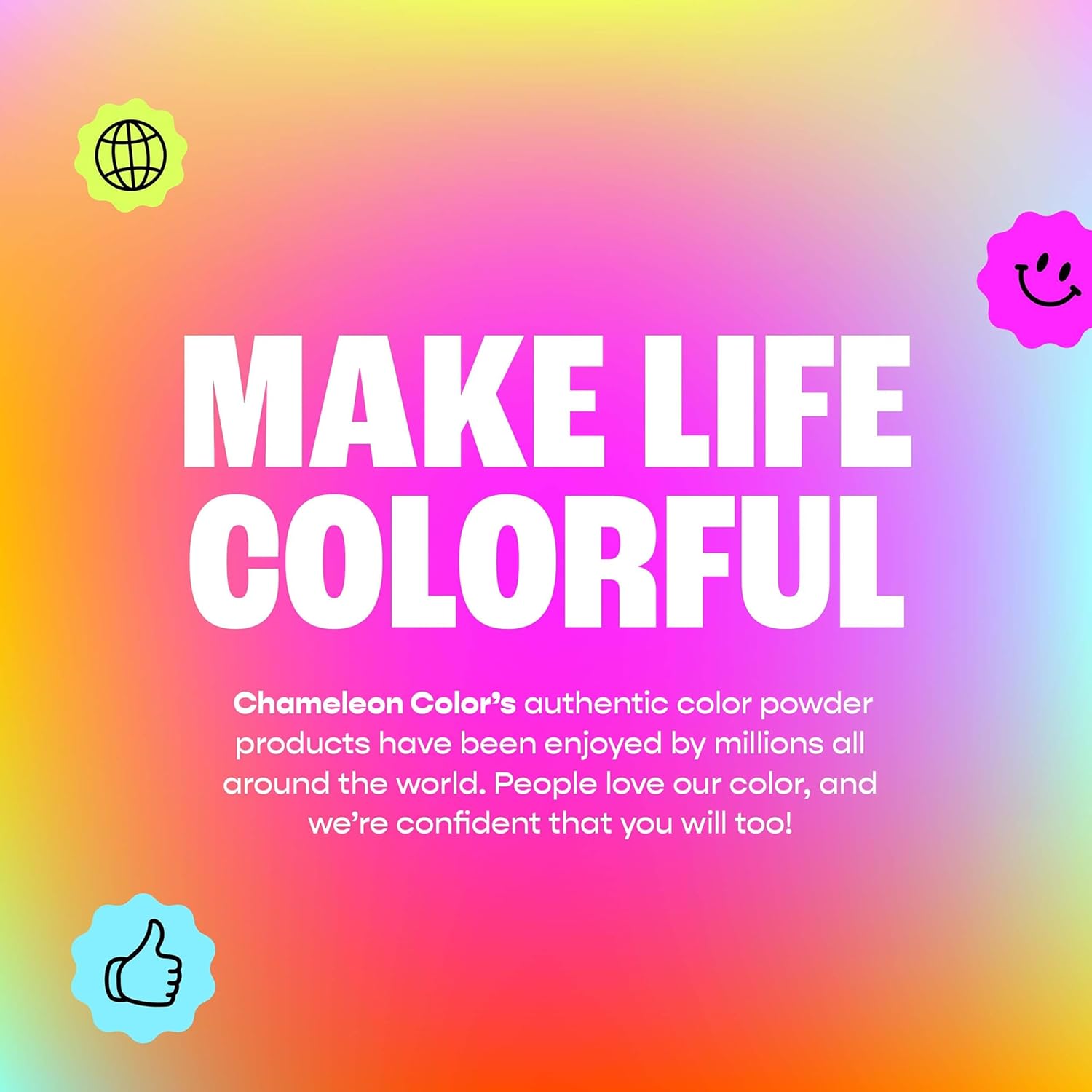 Holi Color Powder Party Box | 36-Piece Set