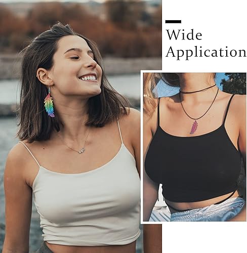 Miniatura 5 de Dije de cuentas de corazón de cristal con temática de San Valentín, colgantes románticos, cuentas de corazón de dulce amor para el día de San