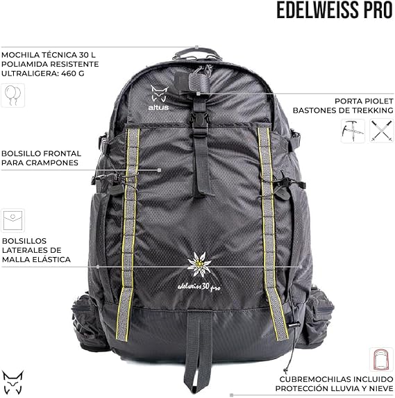 EDELWEISS PRO| ALTUAS| Technical Backpack| Ultralight