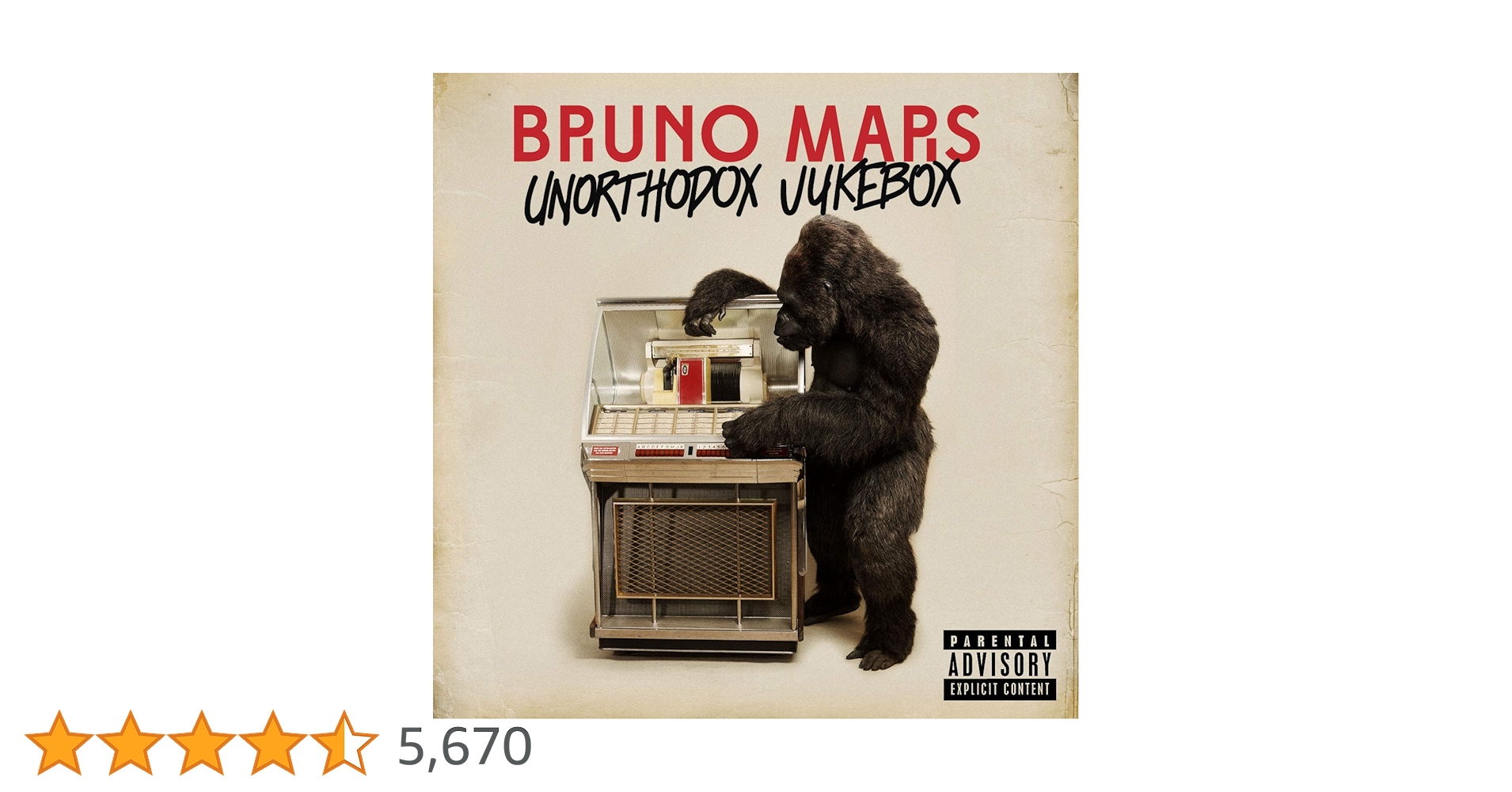 Amazon.co.jp: UNORTHODOX JUKEBOX: ミュージック