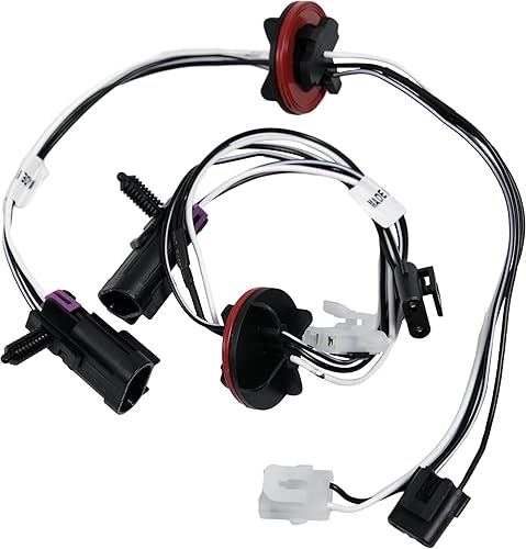 Miniatura 6 de Maernz 2 arnés de cableado para faros delanteros compatibles con Dodge Ram 150025003500450055005500 2009-2017, repuesto 68193062AB 68193062AA solo