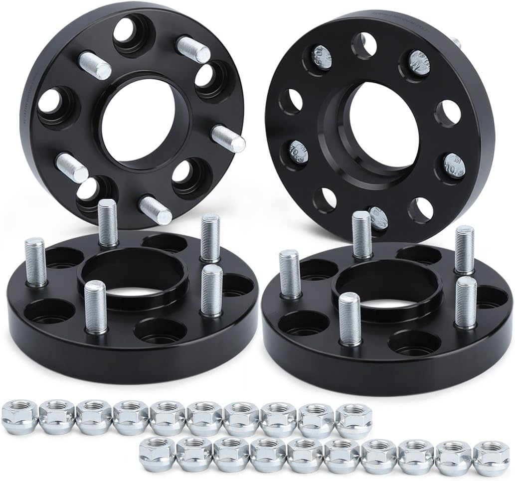 dynofit 5x4.5 Wheel Spacers for Nissan 350Z 370Z, 1" (25mm