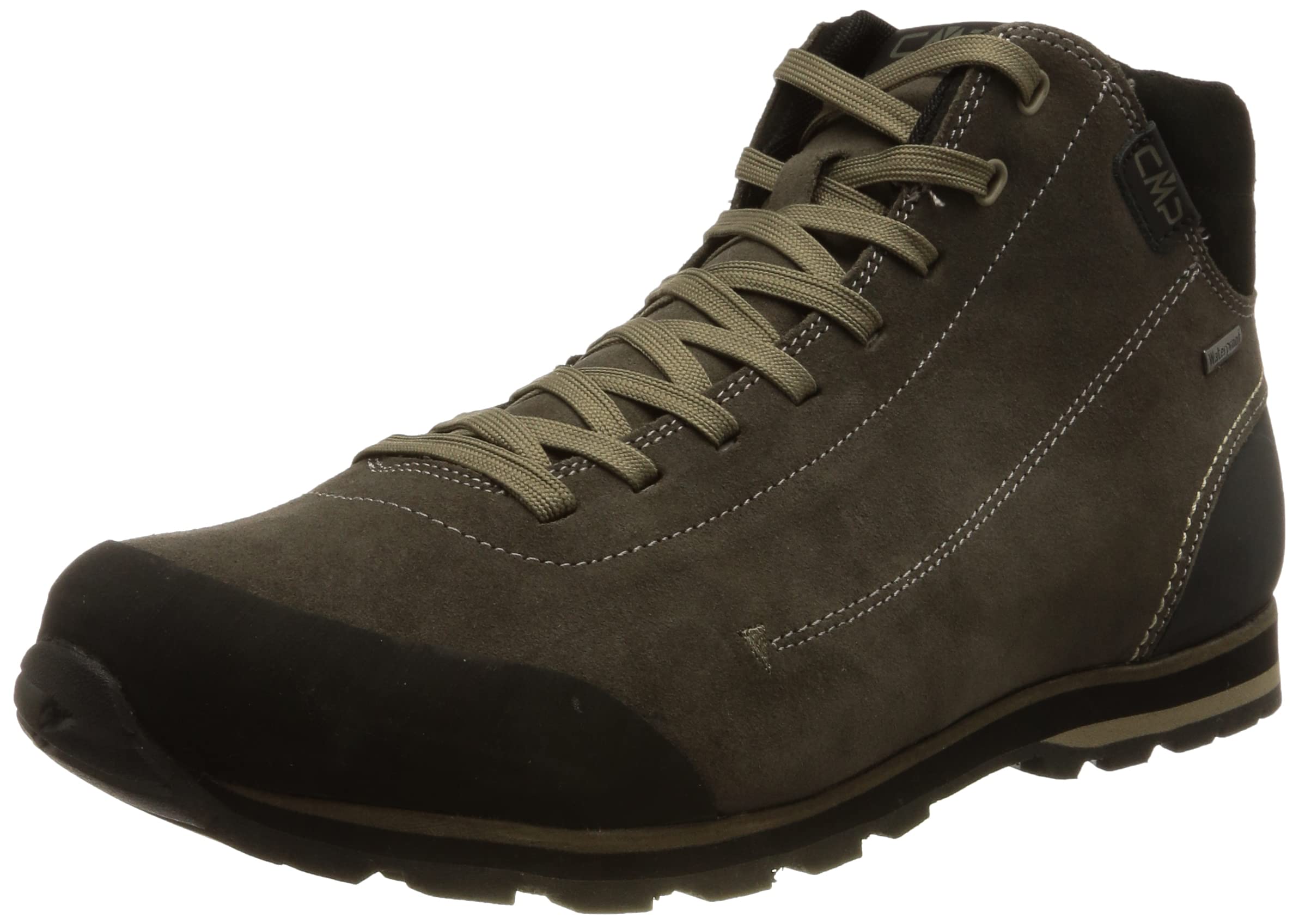 CMP Men's Elettra Mid Hiking Shoes Wp Trekking, Fango, 12.5 UK